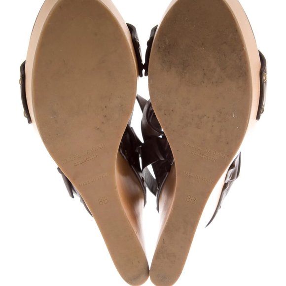 Ralph Lauren Collection Platform Sandals Wedges 8 🔥HP🔥 - Picture 5 of 5
